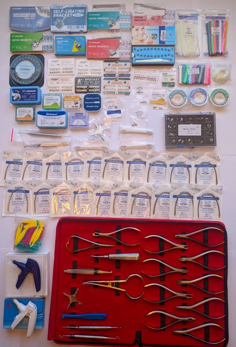 Стоматологічні брекети, самолігуючі брекети, ортодонтичні щічні трубки