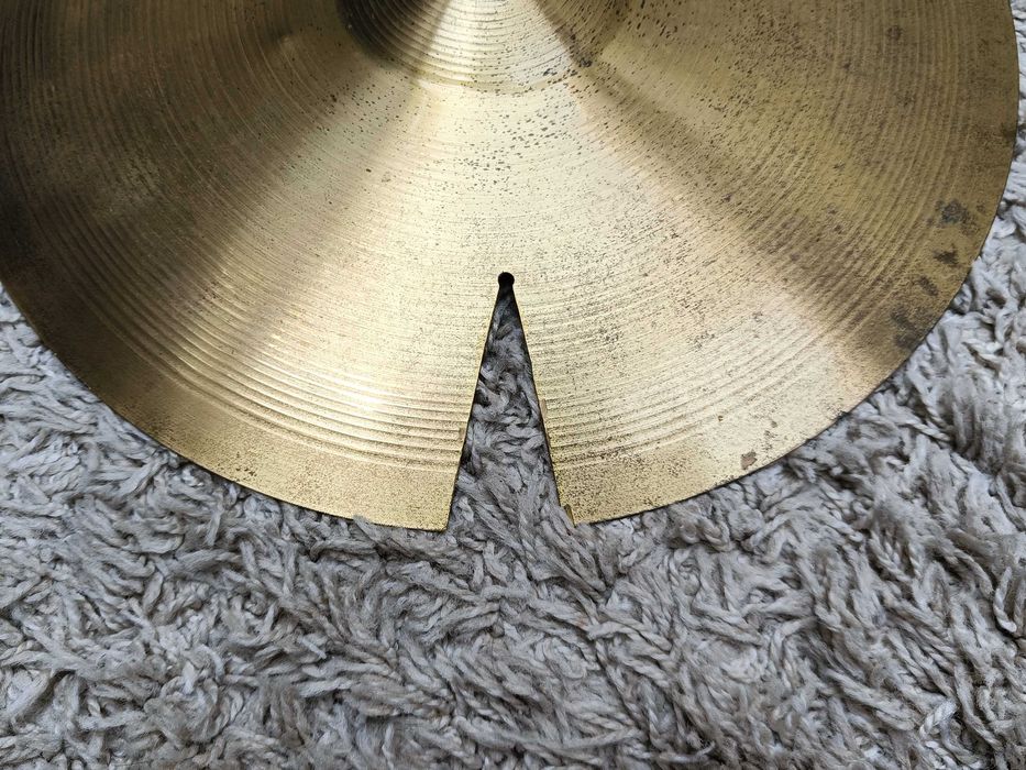 Talerz perkusyjny MEINL METEOR BRASS TOP HI HAT 14"