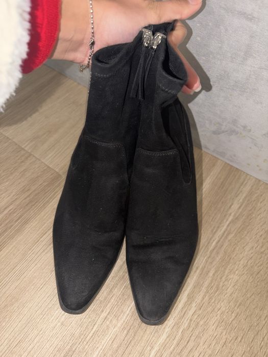 Botas mulher  tacao pretas