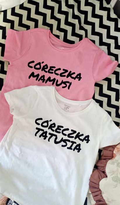 Paka dla dziewczynki 122 128 lato Zara reserved River island koszulki