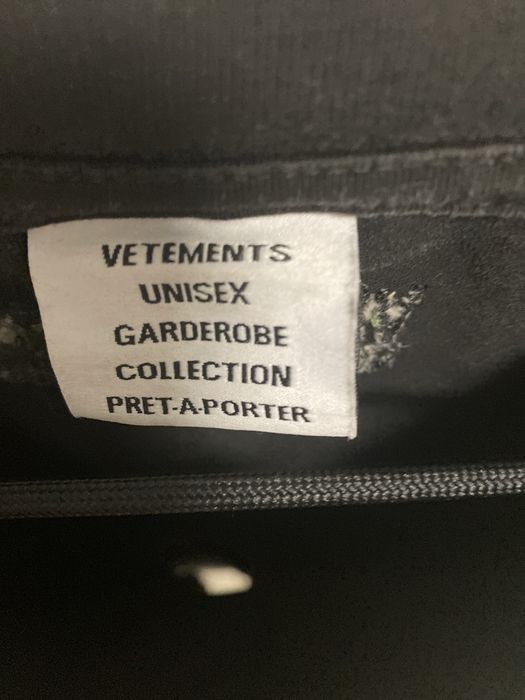 vetements my name is