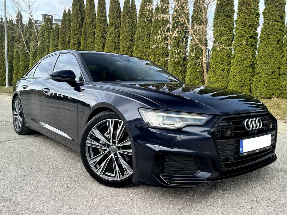 Audi A6 C8 2.0 TDI 204PS S-LINE Matrix Skóra Virtual OLED Kamery 20" !