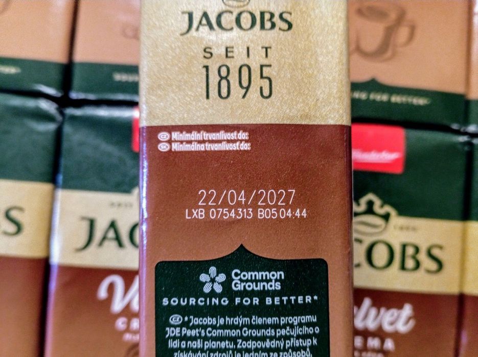 Kawa mielona Jacobs Velvet Crema 250g 2 opakowania