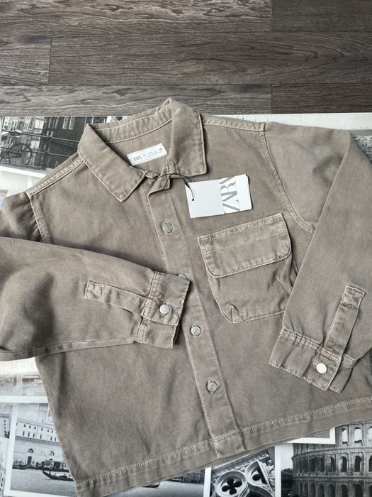 Джинсовка/курточка/верхня сорочка Zara для хлопчика, розмір 140, нова