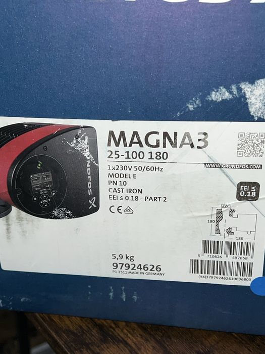Bomba de circulaçao de agua nova