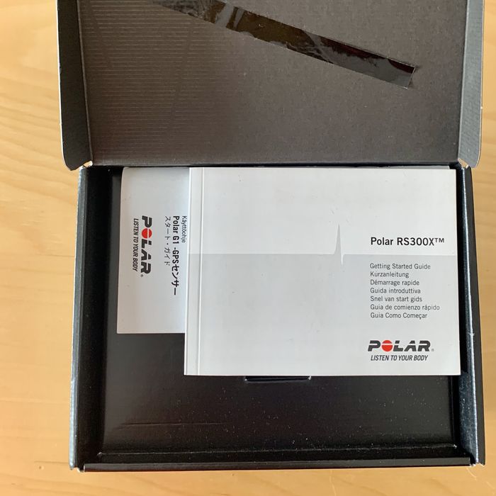 GPS + cardiofrequencímetro da marca Polar