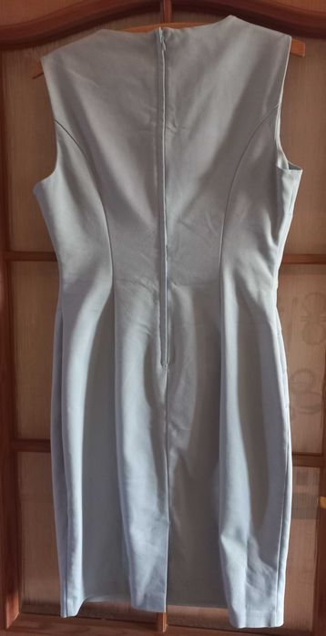 Sukienka elegancka ołówkowa ORSAY 38 błękitna