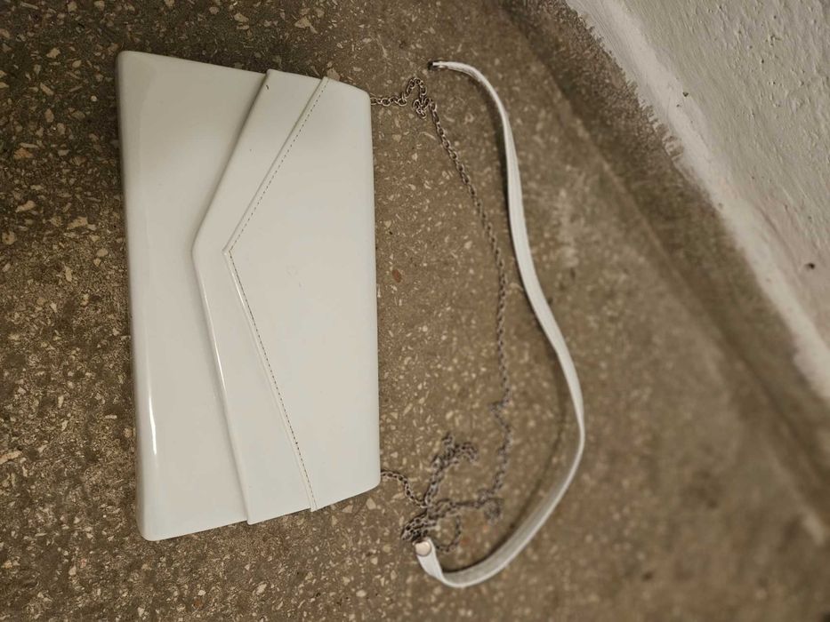 Torebka i buty biale