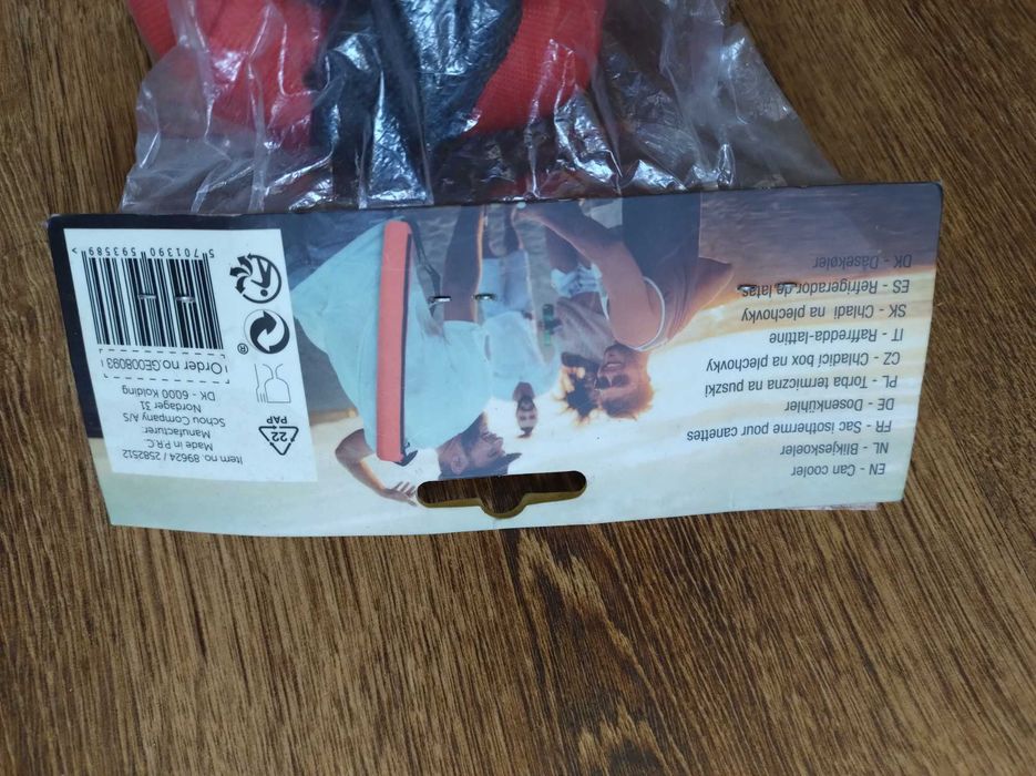 Przybory grillowe 3 szt. + torba termiczna na 6 puszek