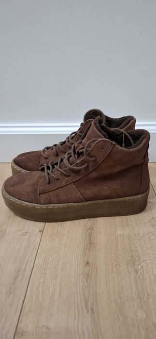 Botki Ferretto rozm.36 zamszowe