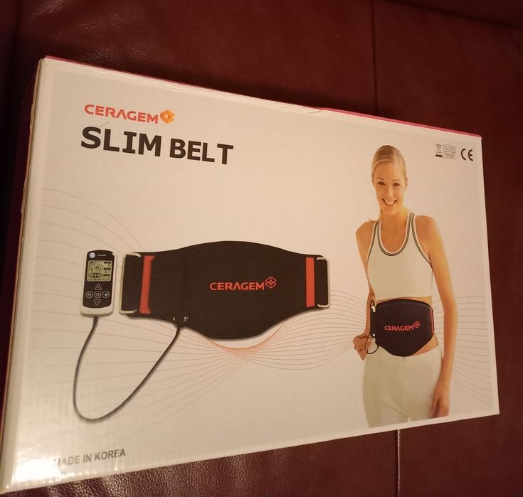 CERAGEM SLIM BELT / Пояс мiостимулятор для схуднення / Акумулятор