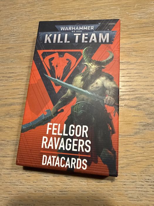 Warhammer 40k Kill Team: Fellgor Ravagers DATACARDS