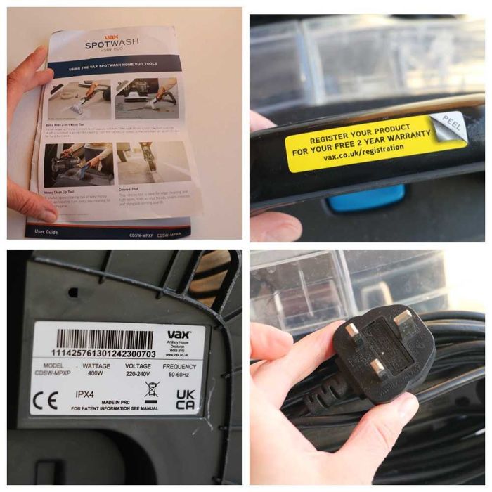 Моющий пылесос vax SpotWash Home Duo CDSW-MPXP новый