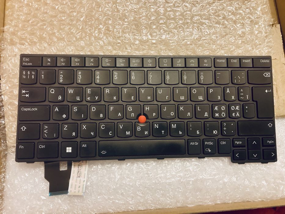Клавіатура для ноутбука Lenovo Thinkpad T14 Gen3,  T14 Gen4, P14 Gen3, P14 Gen 4, L14 Gen 3