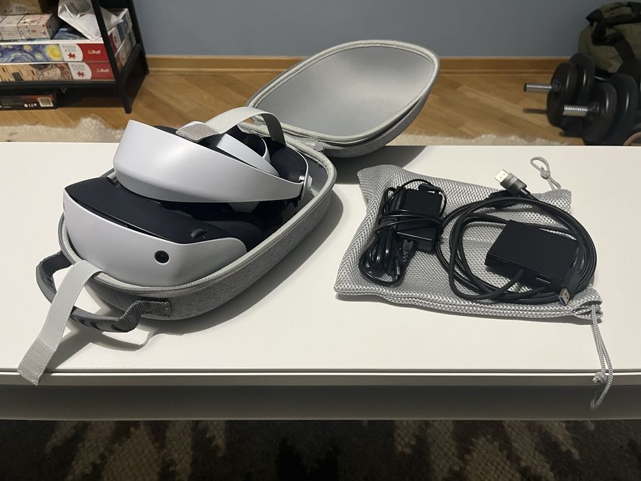 PlayStation VR2 + PC адаптер + чохол