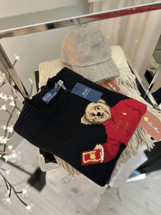 Светрики чорний/червоний/молочний унісекс НОВІ Polo Ralph Lauren