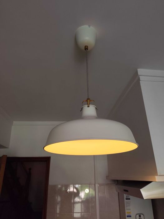 Candeeiros cozinha sala ikea RANARP