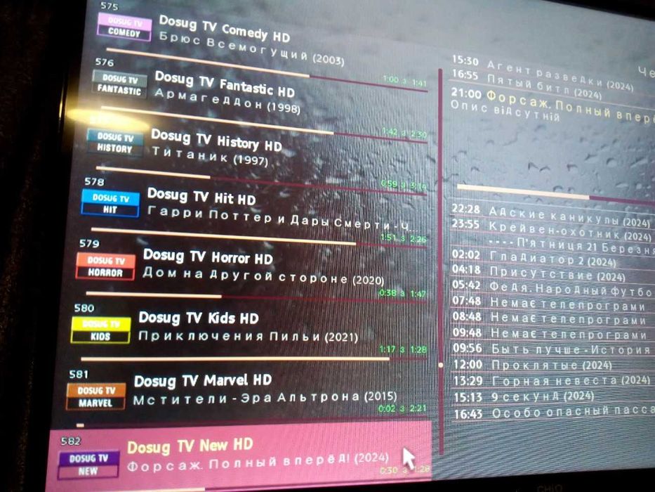 IPTV плейлисти 1000-4000каналів