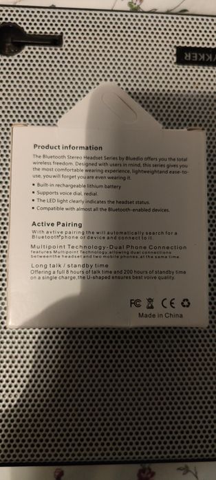 Słuchawka Bluetooth