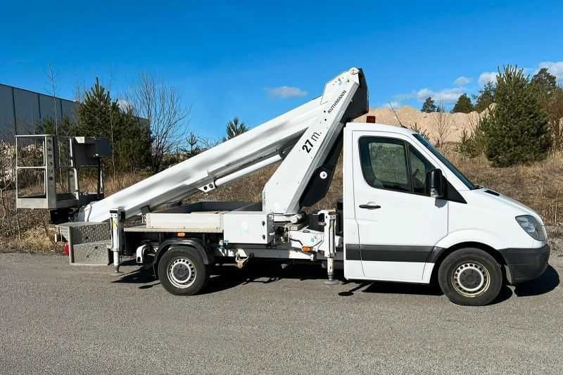 mercedes benz podnośnik koszowy zwyżka 27 m ruthmann tb270 palfinger p260 wumag nissan gsr renault cmc pla250 multitel isoli
