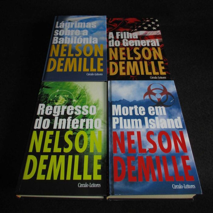 Livro Regresso do Inferno Nelson Demille Círculo de Leitores Capa dura