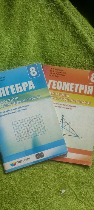 М. Мерзляк. Алгебра и Геометрия 8 класс