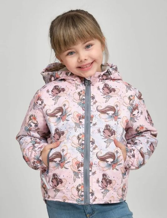 Куртка дитяча весняна для дівчинки.