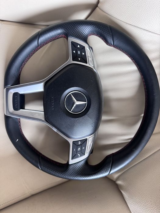 Volanta mercedes w 212 w204 com airbag
