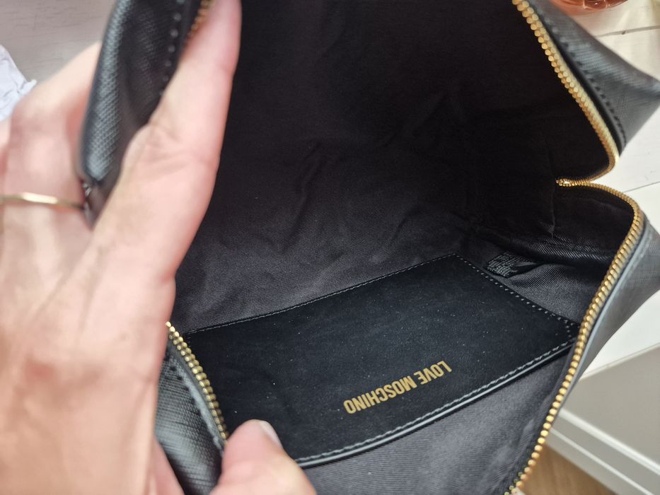 Kosmetyczka Damska Love Moschino Czarna