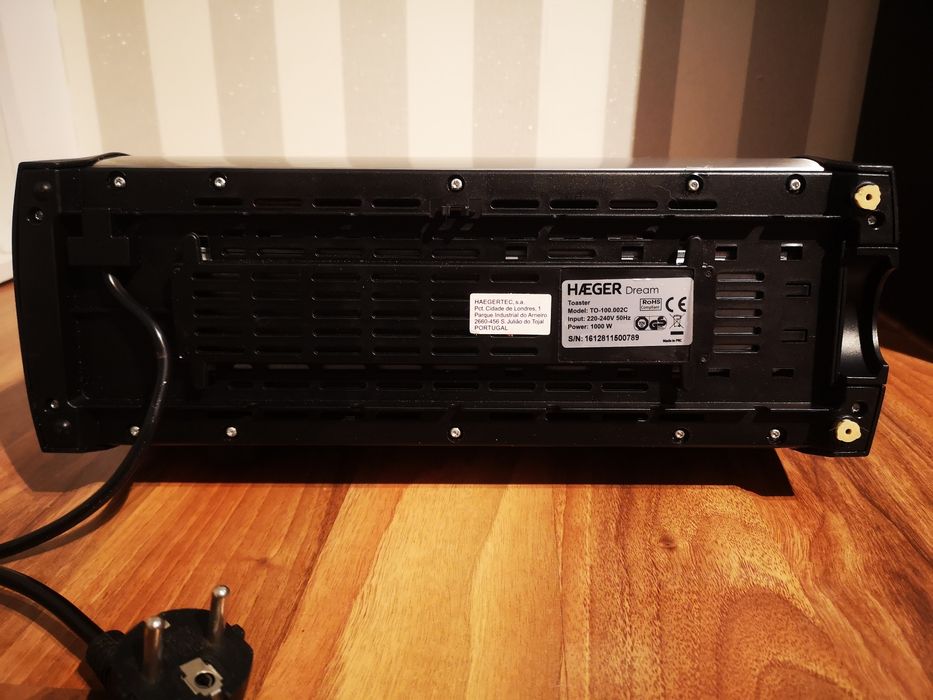 Torradeira Haeger Desayuno