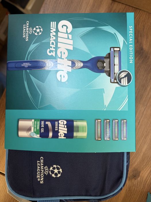 gillette mac 3 з косметичкою