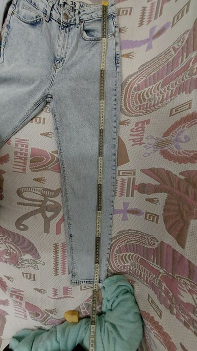 Джинси mom fit 36 S M, ідеальний стан