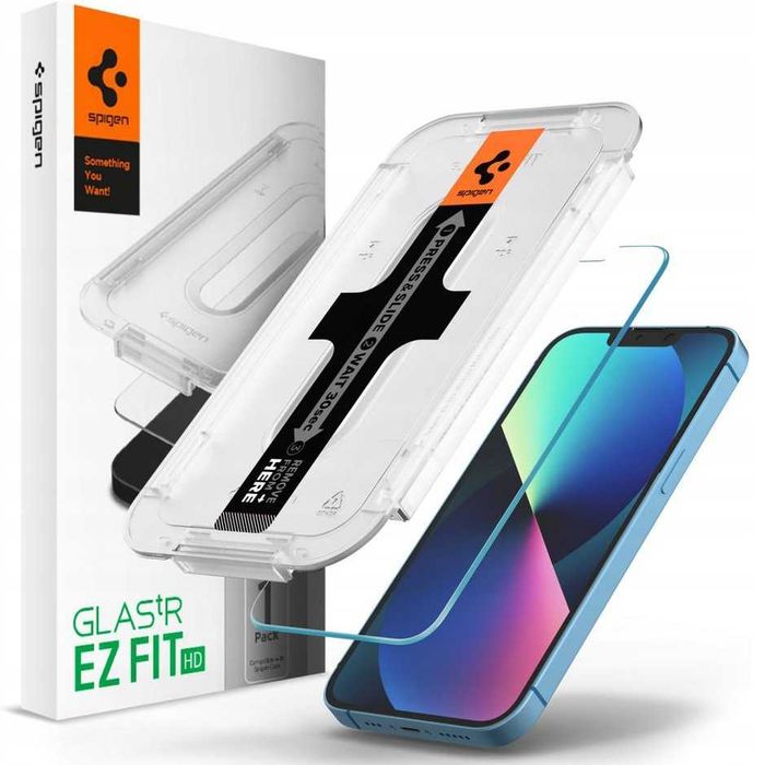 Szkło hartowane Spigen do iPhone 16e/14/13 Pro/13/12Pro  2 szt.
