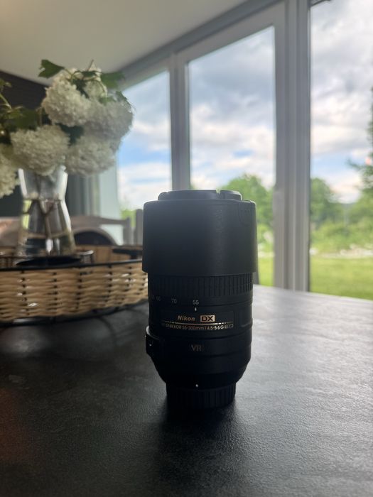 Nikon d3100 z zestawem