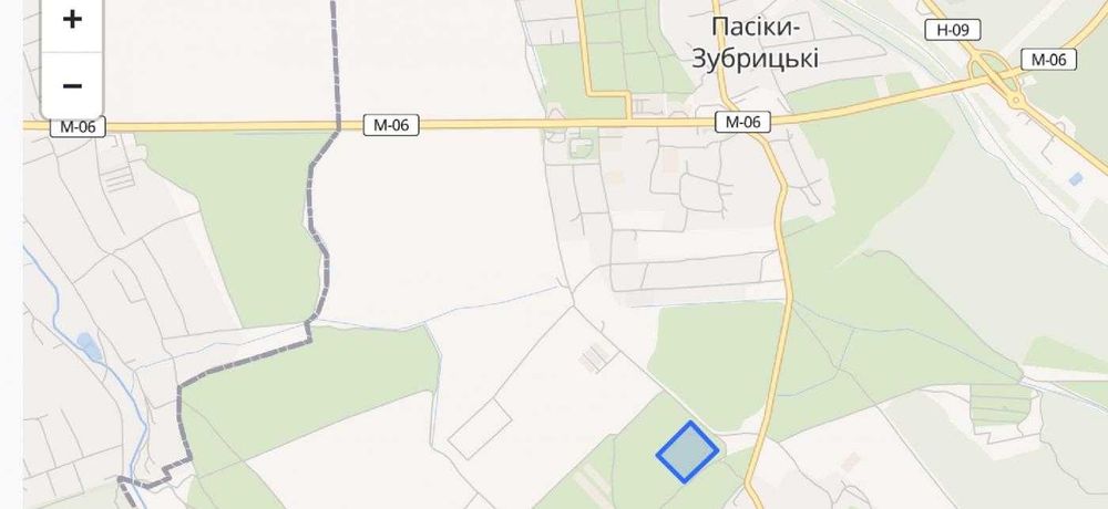 Ділянка сільськогосподарського призначення в с. Кротошин,  Львівська область. Комунікації поруч,