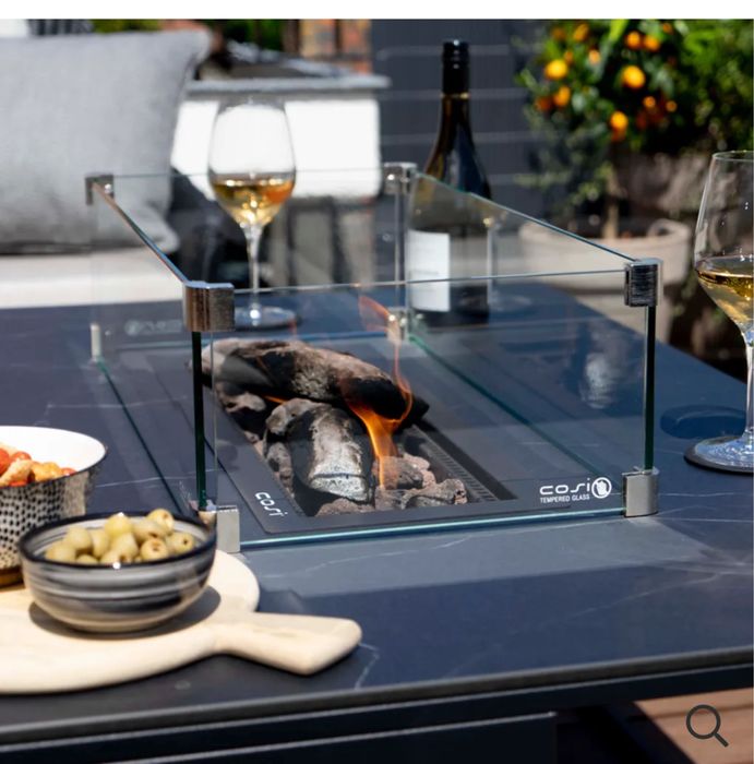 Szkło do paleniska 500/500/200