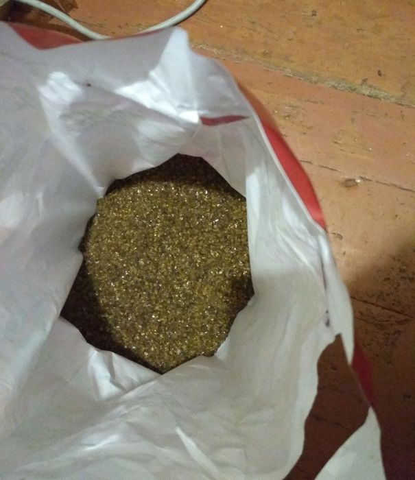 Скляна крихта (крошка) 1-2мм, 2-3мм 200г