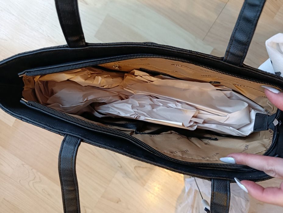 Torebka Wittchen czarna nowa