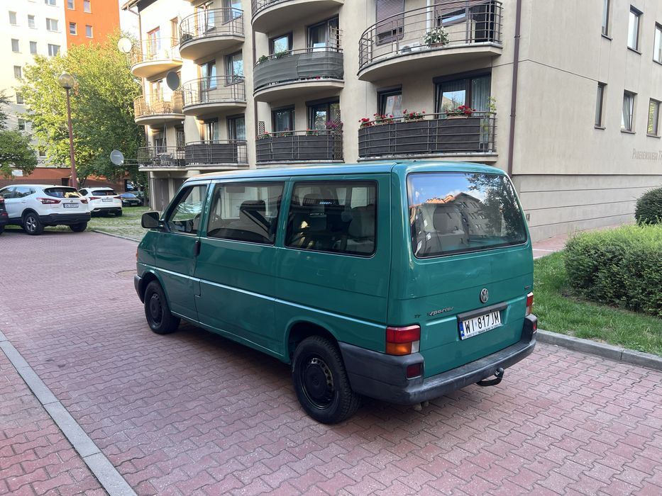 Volkswagen transporter T4 Dostawcze 2003 LONG 9 Osobowy 2.5 TDI z Hakiem Okazja!