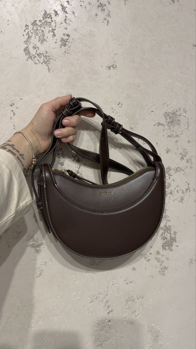 сумка Polene коричневая