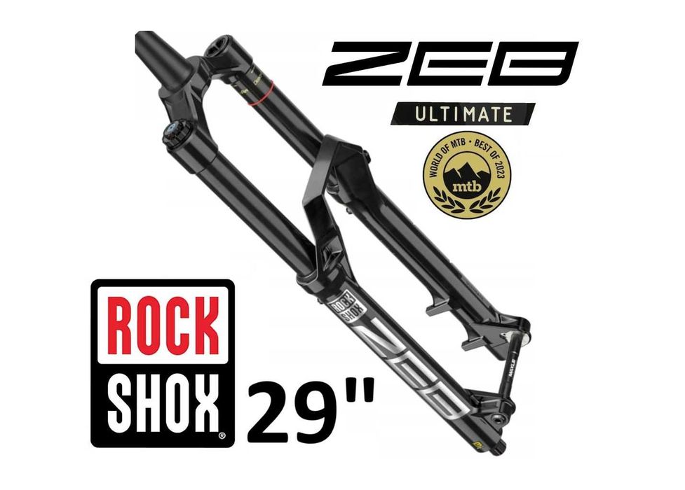 NOWY RockShox ZEB ULTIMATE 29" 170mm Charger 3 Buttercups amortyzator
