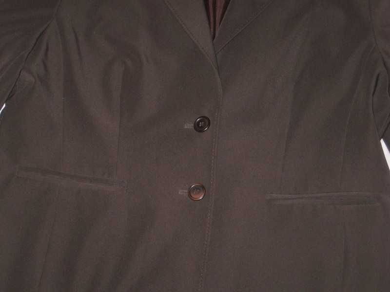 Marynarka damska Madeleine grafitowa grafit szara kieszenie 44 XL XXL