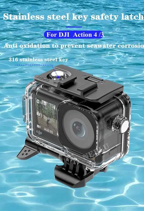 Caixa estanque para DJI OSMO Action 5, 4 e 3 nova