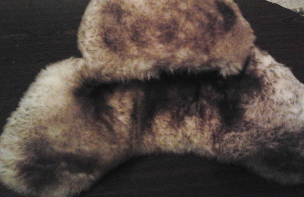 шапка мужская зимняя мех овчина замша коричнева оченьтепла 54 - 56 р.S