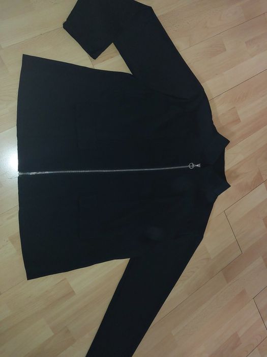 Czarna  kurtka ala zakiet piękny r 48 4xl plus size duży