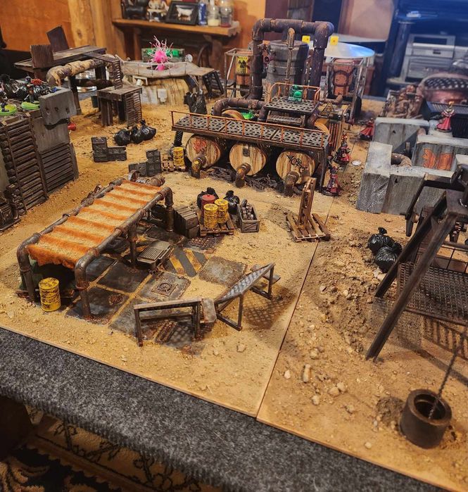Makiety modularne tereny do gry necromunda warhammer kill team 36x36