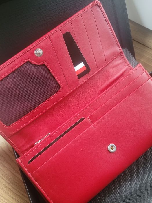 Portfel damski czerwony Porfele Polskie