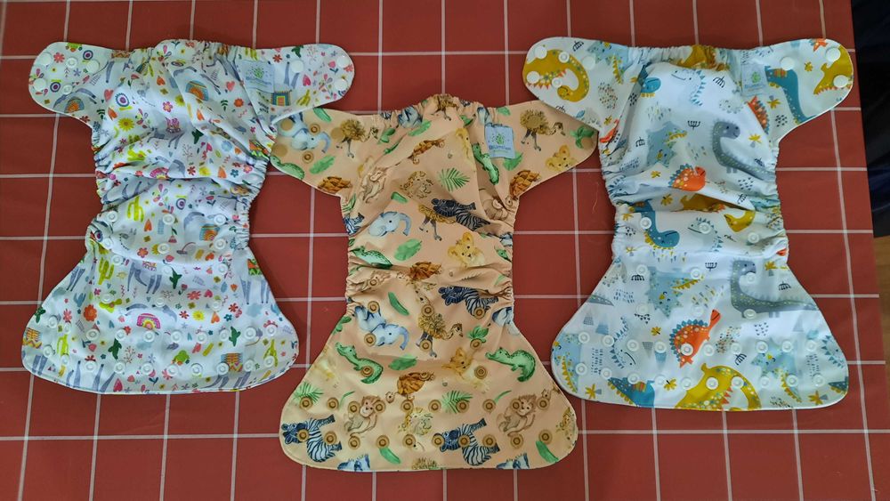 Fraldas reutilizáveis - várias marcas desde 3€ cada