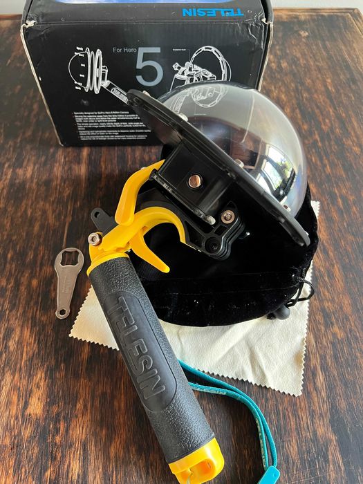 TELESIN Dome Port 6'' : Caixa Subaquática