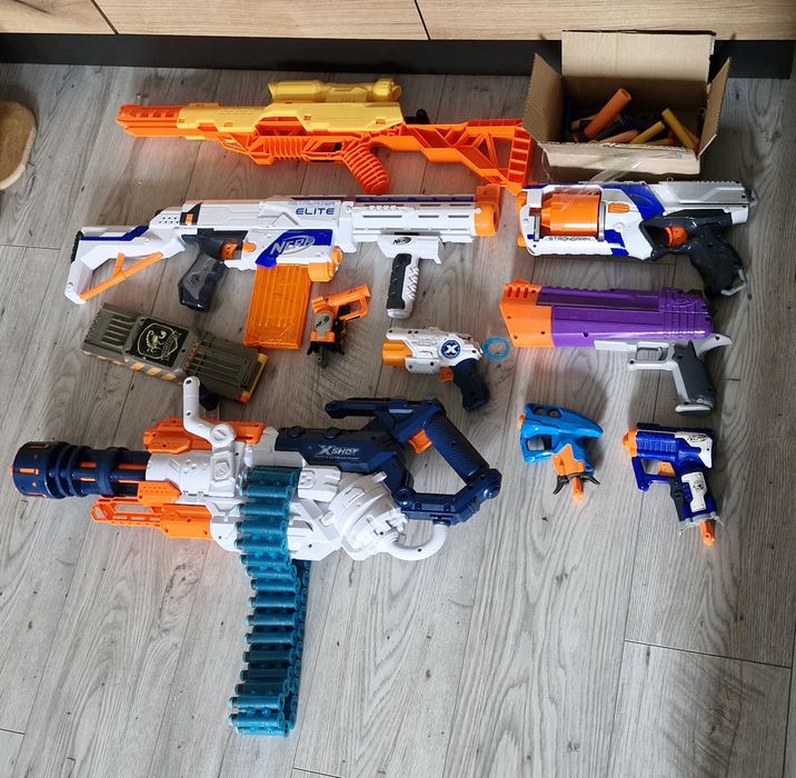 Nerf zestaw pistoletów
